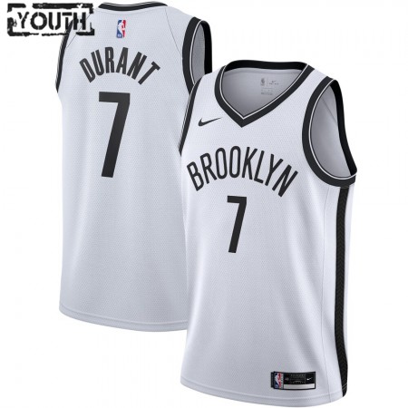 Camiseta Niños NBA Brooklyn Nets Kevin Durant 7 2020-21 Nike Association Edition Swingman